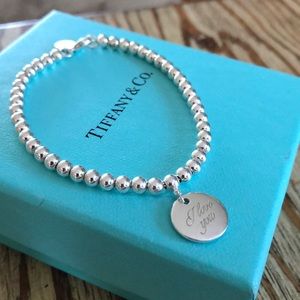 Tiffany & Co. “I love you” bracelet